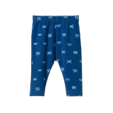 LEGGINGS | Ribbons Blue Print-Web-front