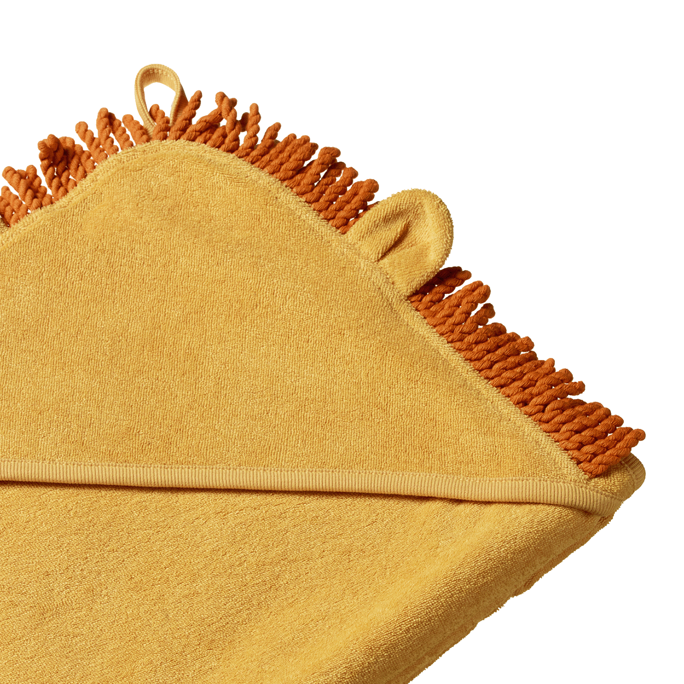 LION HOODED TOWEL | Golden-Web-hover