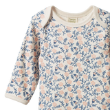 LONG SLEEVE BODYSUIT | Betsy Belle Rose Print-Extra Img - 3