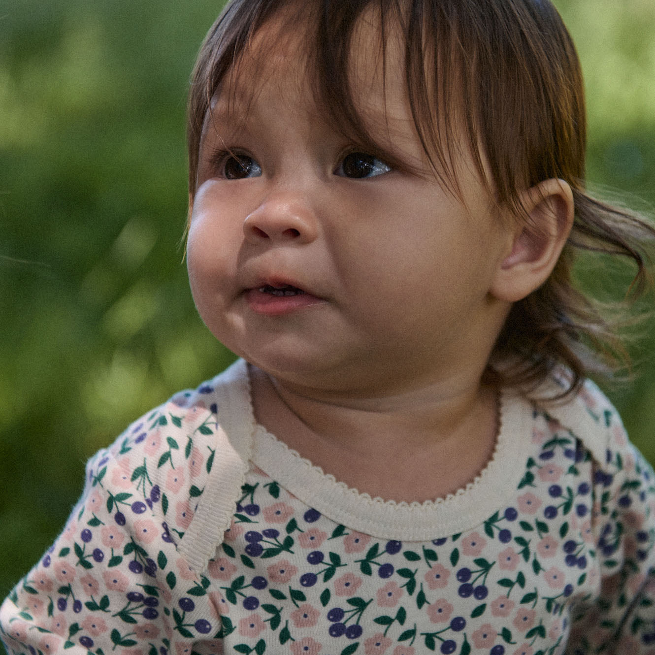 LONG SLEEVE BODYSUIT | Briarwood Print-Extra Img - 2