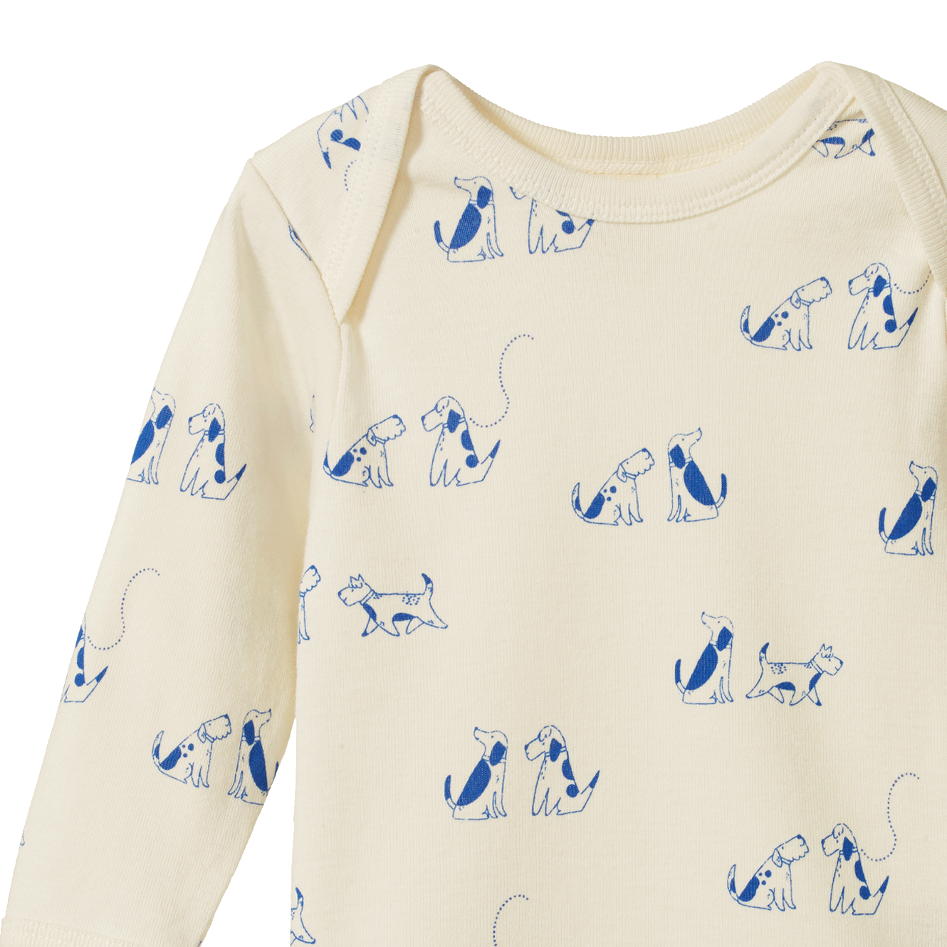 LONG SLEEVE BODYSUIT | Dog Walk Print-Web-hover