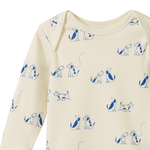 LONG SLEEVE BODYSUIT | Dog Walk Print-Web-hover