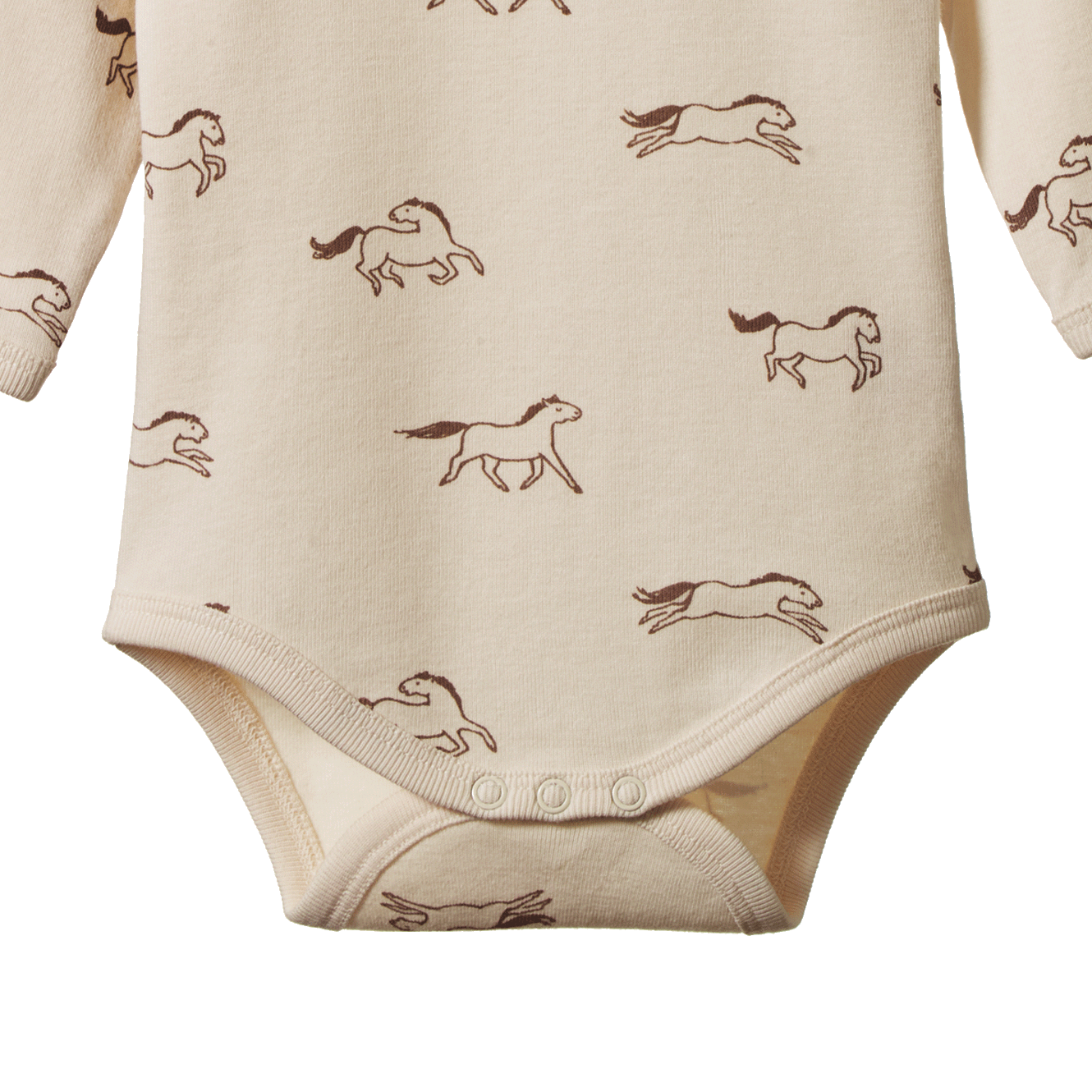 LONG SLEEVE BODYSUIT | Gallop Print-Extra Img - 4