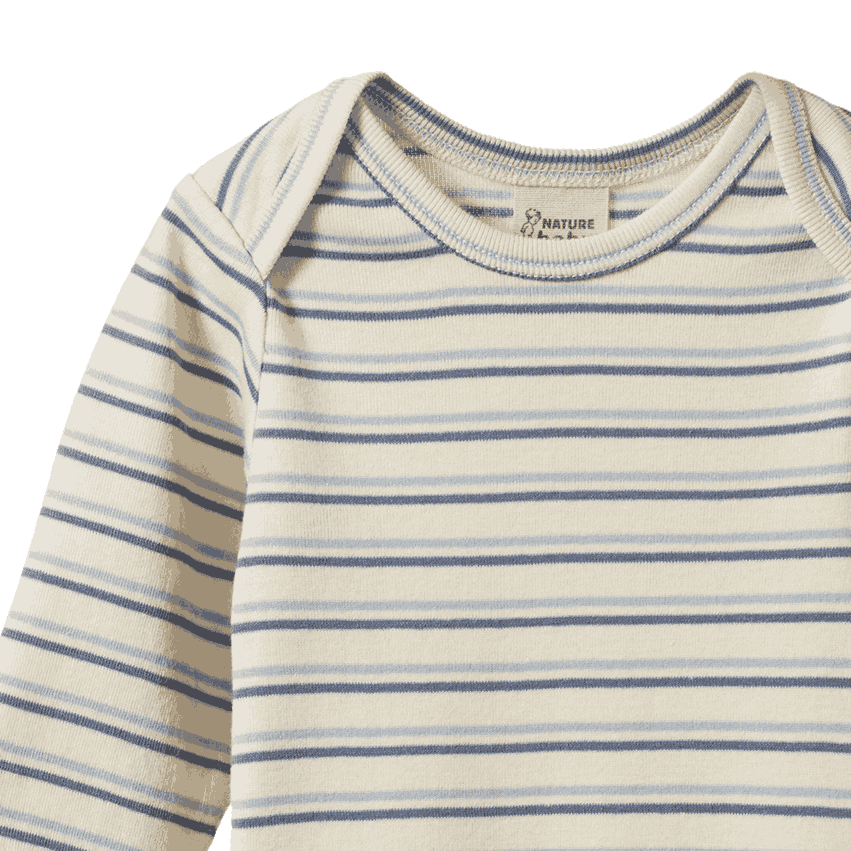 LONG SLEEVE BODYSUIT | Horizon Stripe-Extra Img - 2