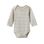 LONG SLEEVE BODYSUIT | Horizon Stripe-Web-front