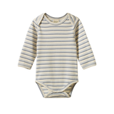 LONG SLEEVE BODYSUIT | Horizon Stripe-Web-front