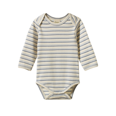 LONG SLEEVE BODYSUIT | Horizon Stripe-Web-front