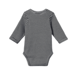 LONG SLEEVE BODYSUIT | Navy Stripe-Extra Img - 2