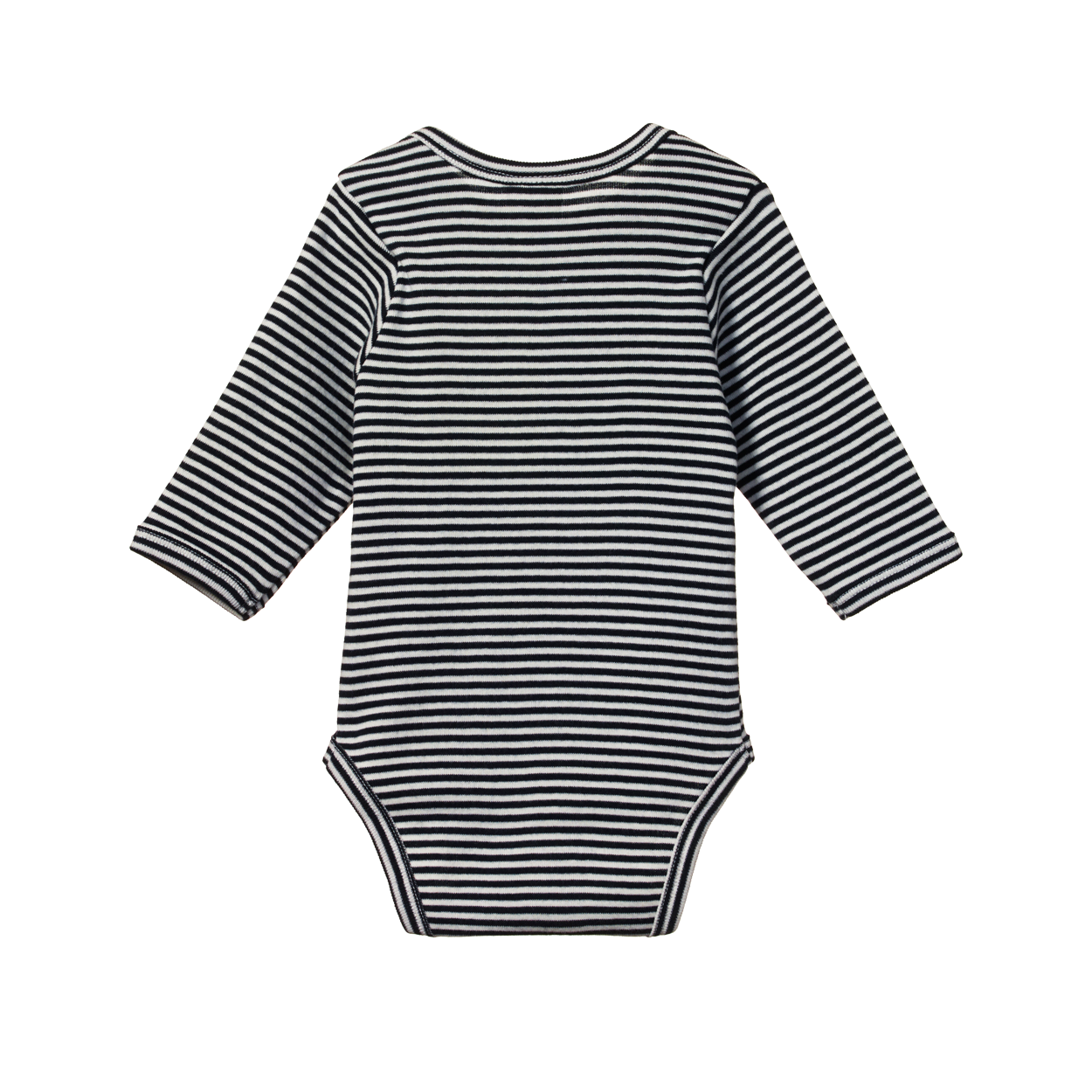 LONG SLEEVE BODYSUIT | Navy Stripe-Web-hover