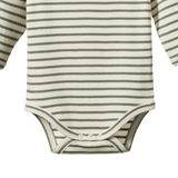 LONG SLEEVE BODYSUIT | Nettle Sailor Stripe-Extra Img - 1