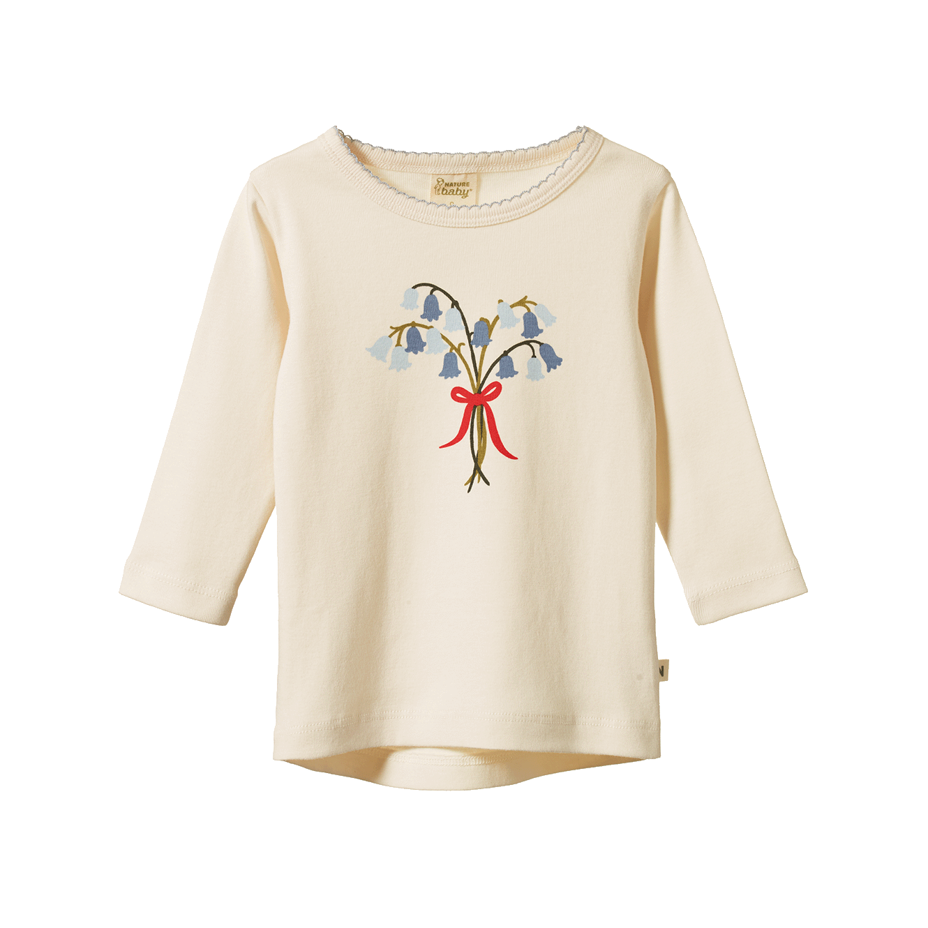 LONG SLEEVE CLOUD TEE | Bluebelle Natural Print-Web-front