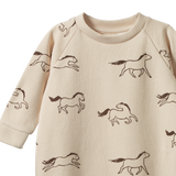 LONG SLEEVE JUNO ROMPER | Grande Gallop Print-Web-hover