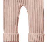 LOU PANTS COTTON KNIT | Rose Dust-Extra Img - 3