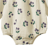 MEADOW BODYSUIT MUSLIN | Winter Berry Natural Print-Extra Img - 4