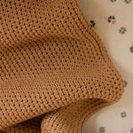 MERINO KNIT BLANKET | Caramel-Web-hover