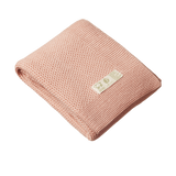 MERINO KNIT BLANKET | Rose Dust-Web-front