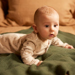 MERINO KNIT BLANKET | Thyme-Extra Img - 1