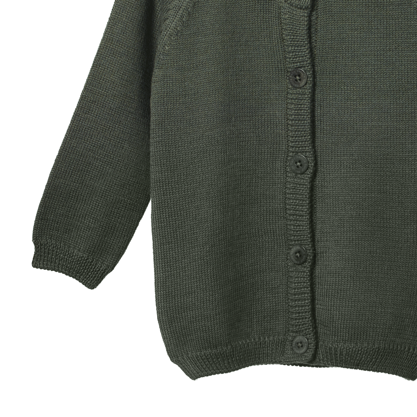 MERINO KNIT CARDIGAN | Thyme-Extra Img - 2
