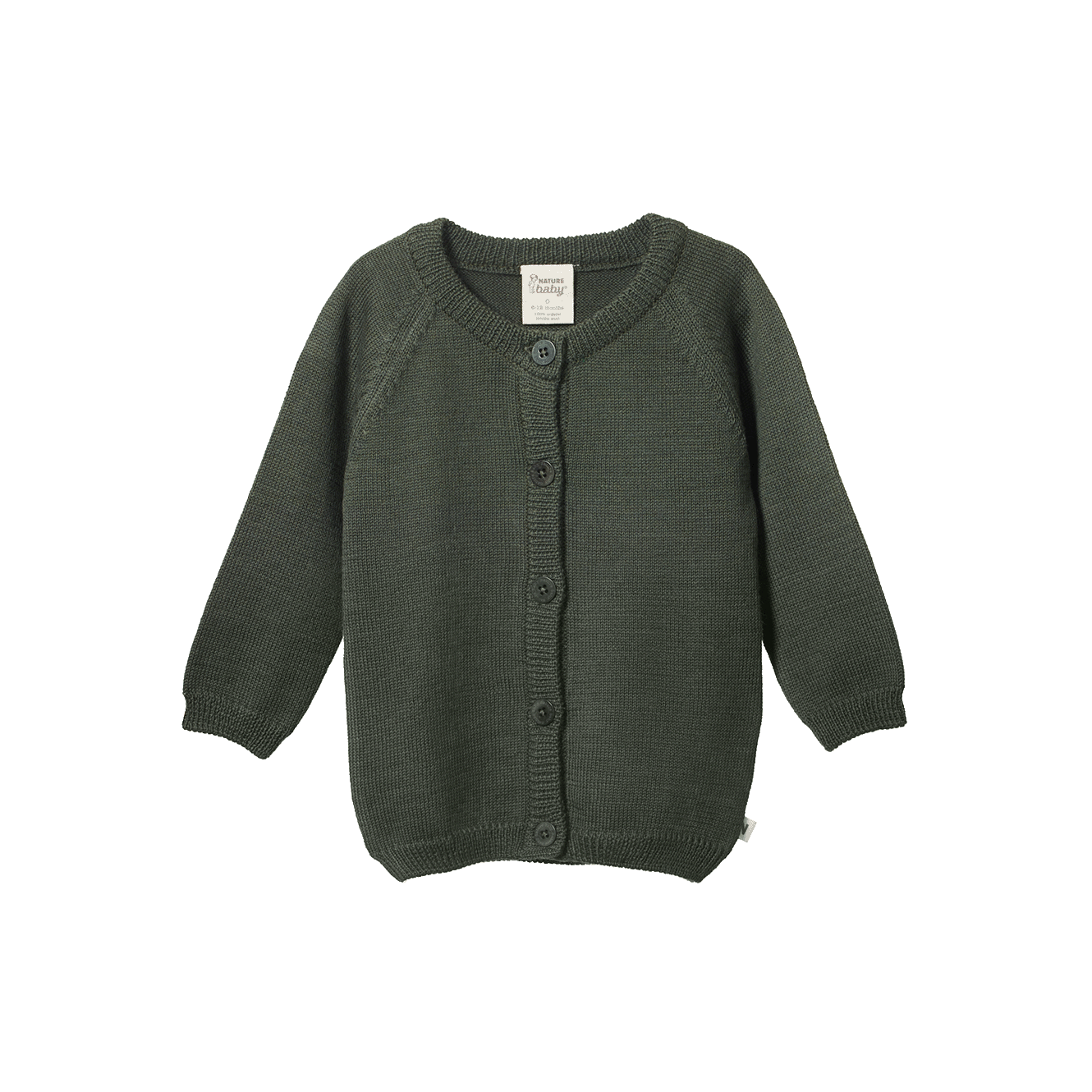 MERINO KNIT CARDIGAN | Thyme-Web-front