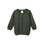 MERINO KNIT CARDIGAN | Thyme-Web-front