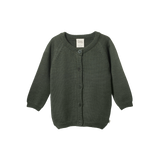 MERINO KNIT CARDIGAN | Thyme-Web-front