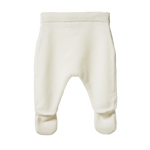 MERINO KNIT FOOTED ROMPERS | Natural-Web-hover