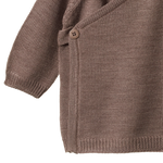 MERINO KNIT KIMONO JACKET | Cub Marl-Extra Img - 1