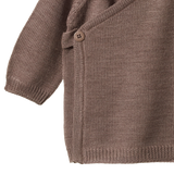 MERINO KNIT KIMONO JACKET | Cub Marl-Extra Img - 1