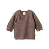 MERINO KNIT KIMONO JACKET | Cub Marl-Web-front