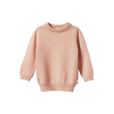 MERINO KNIT PULLOVER | Rose Dust-Web-front
