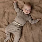 MER ESS FOOTED ROMPERS | Bramble Burrow Print Merino-Web-hover