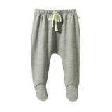 MER ESS FOOTED ROMPERS | Grey Marl-Web-front