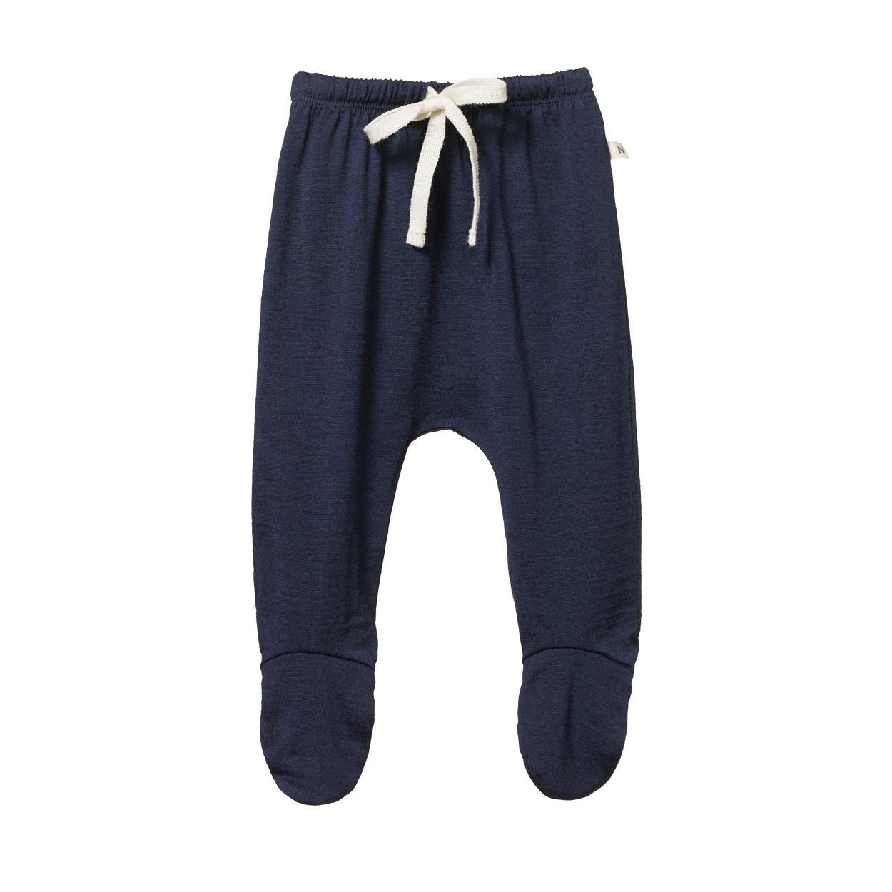 MER ESS FOOTED ROMPERS | Navy-Web-front