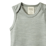 MER ESS SINGLET BODYSUIT | Grey Marl-Extra Img - 1