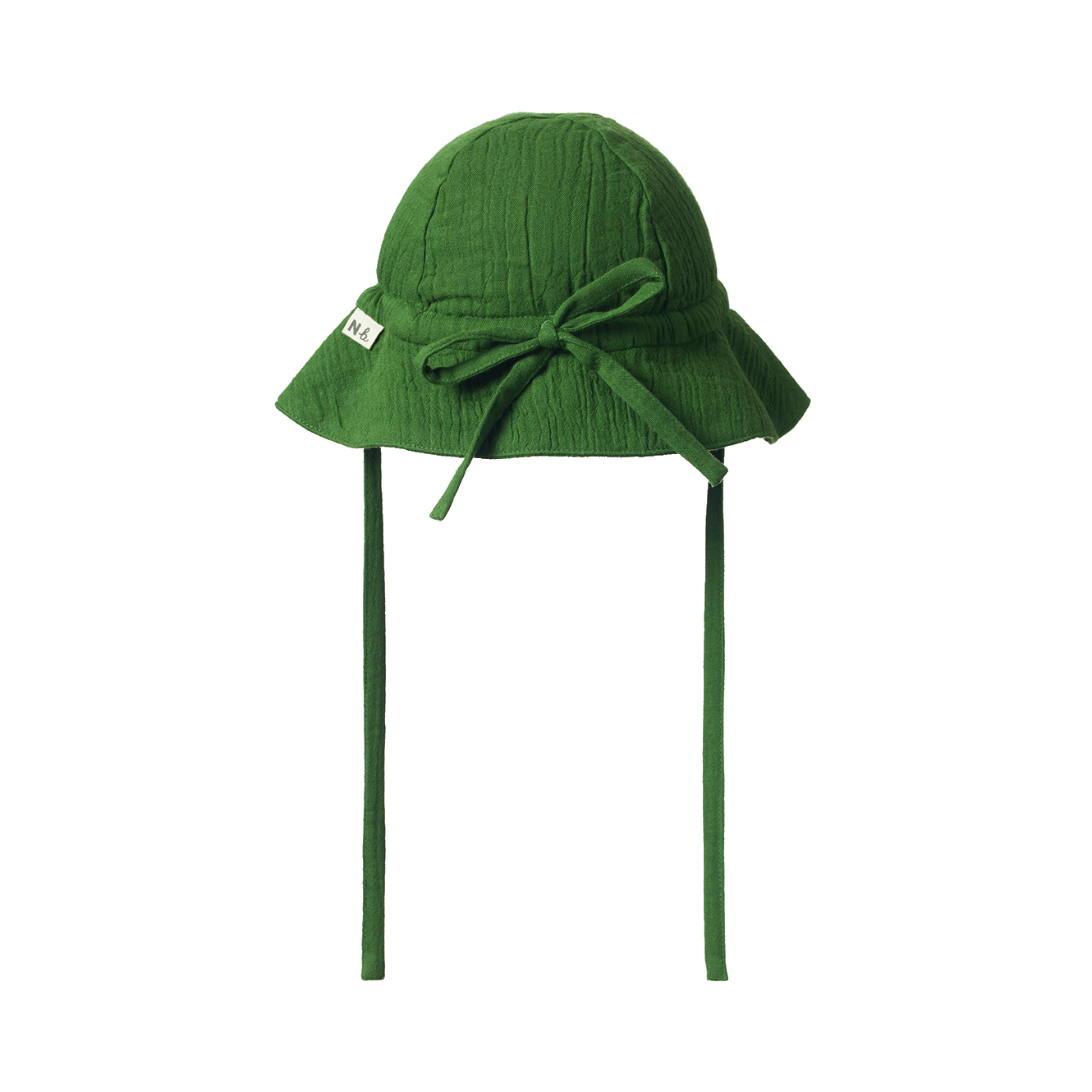 MUSLIN SUNHAT | Fir Green-Extra Img - 2