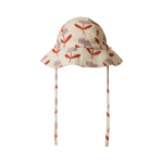 MUSLIN SUNHAT | Fleurette Print-Web-front