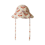 MUSLIN SUNHAT | Fleurette Print-Web-front