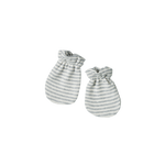 NEWBORN MITTENS | Grey Marl Stripe-Web-front