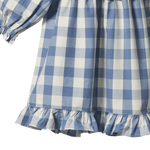 NORA DRESS | Bluebelle Check-Extra Img - 5