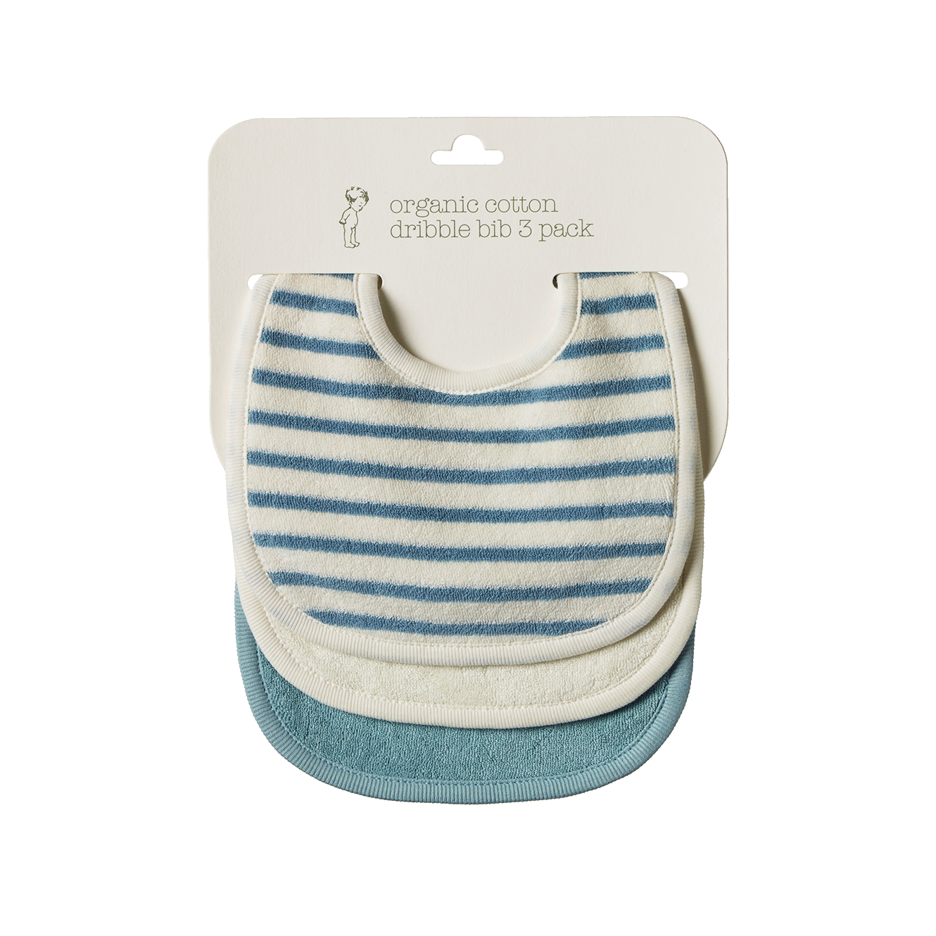 DRIBBLE BIBS 3 PACK | Powder Blue/Natural-Web-front