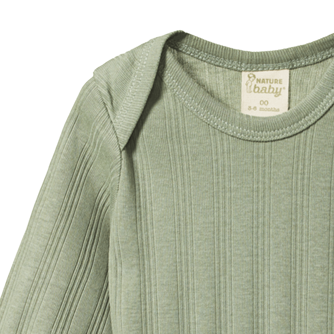 L/S BODYSUIT DERBY 2 PACK | Natural/Nettle-Web-hover