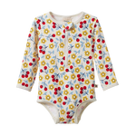 ONE PIECE BATHING SWIMSUIT | Kitchen Garden Print-Web-front