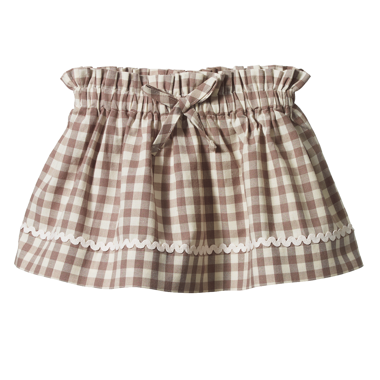 ORCHARD SKIRT GINGHAM | Cub Check-Web-front