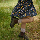 ORGANIC COTTON RIB SOCKS | Lilac-Extra Img - 1