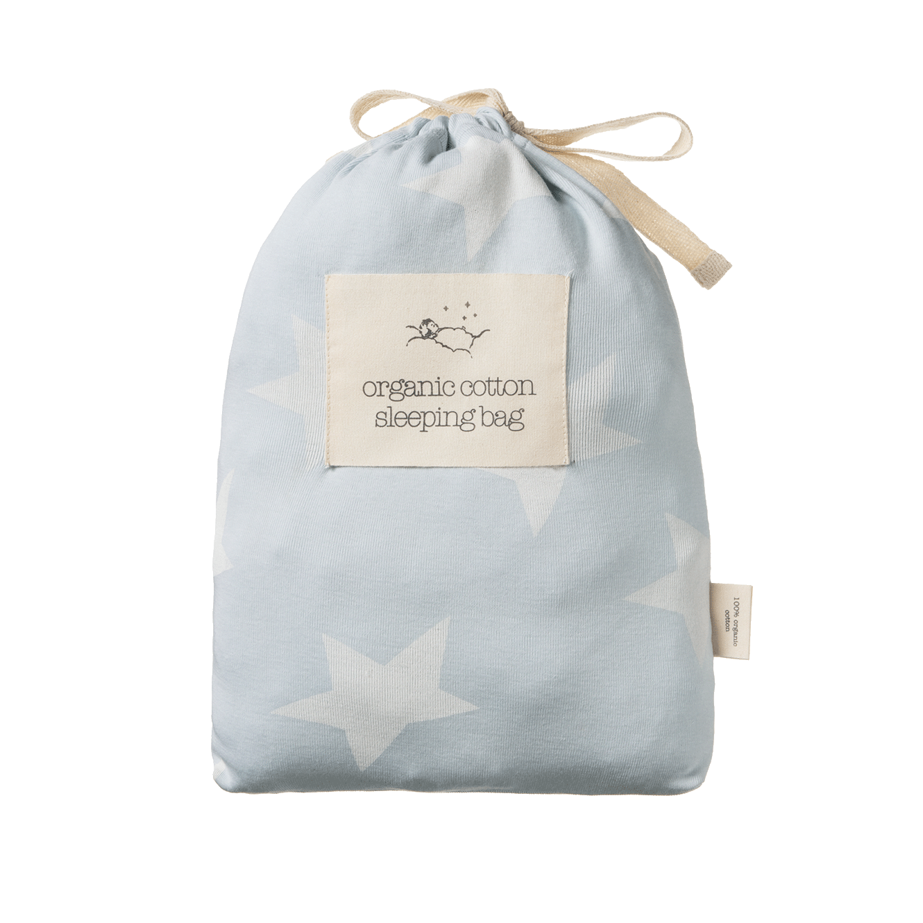 ORGANIC COTTON SLEEPING BAG | Magic Blue Print-Web-hover