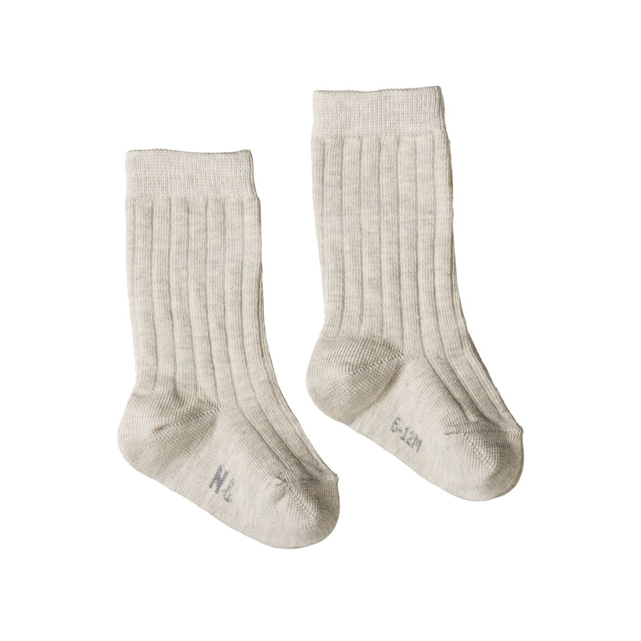 ORGANIC COTTON SOCKS | Grey Marl-Web-front