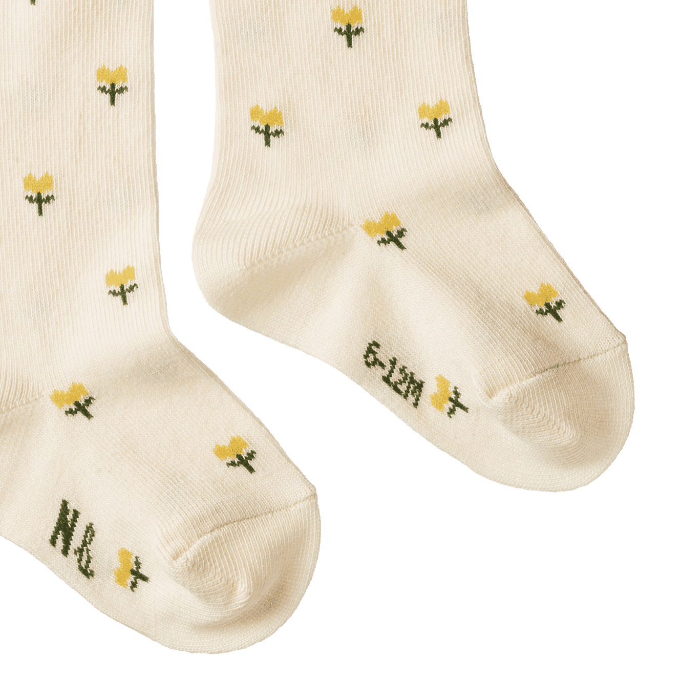 ORGANIC COTTON SOCKS | Tulips-Extra Img - 2