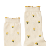 ORGANIC COTTON SOCKS | Tulips-Extra Img - 3