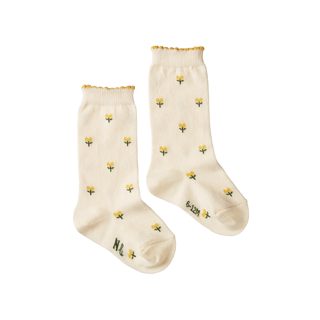 ORGANIC COTTON SOCKS | Tulips-Web-front