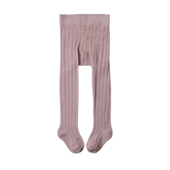 ORGANIC COTTON TIGHTS | Lilac-Web-front